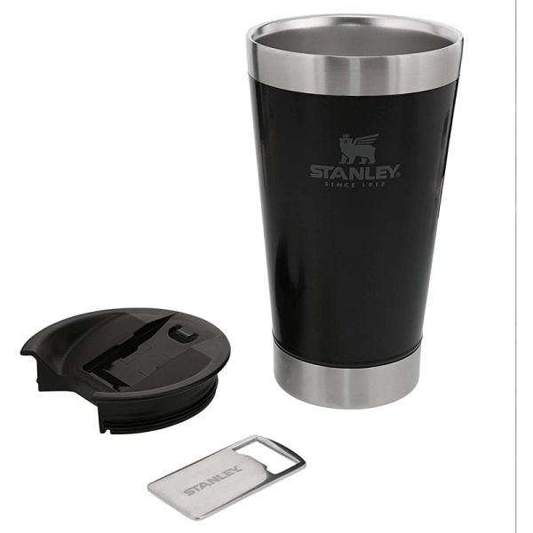 Vaso para cerveza Stanley Classic Series de acero inoxidable con 3 piezas