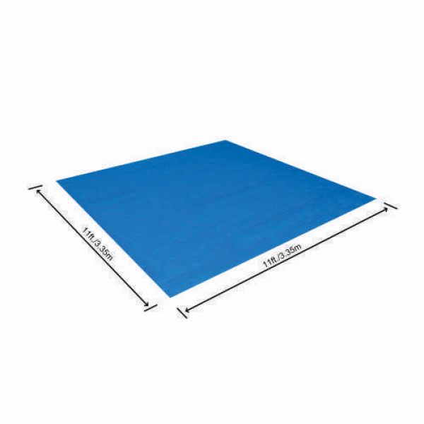 LONA PARA SUELO BESTWAY FLOWCLEAR 335 CM x 335 CM