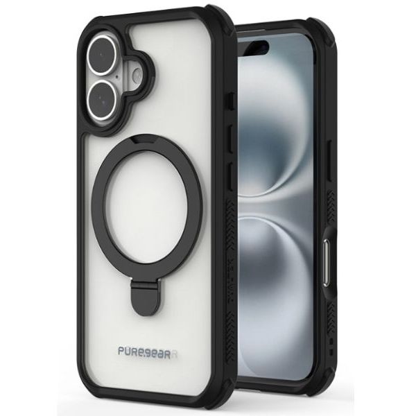 CASE IPHONE 16 KIK DUALTEK MAGSAFE CLR/BLK
