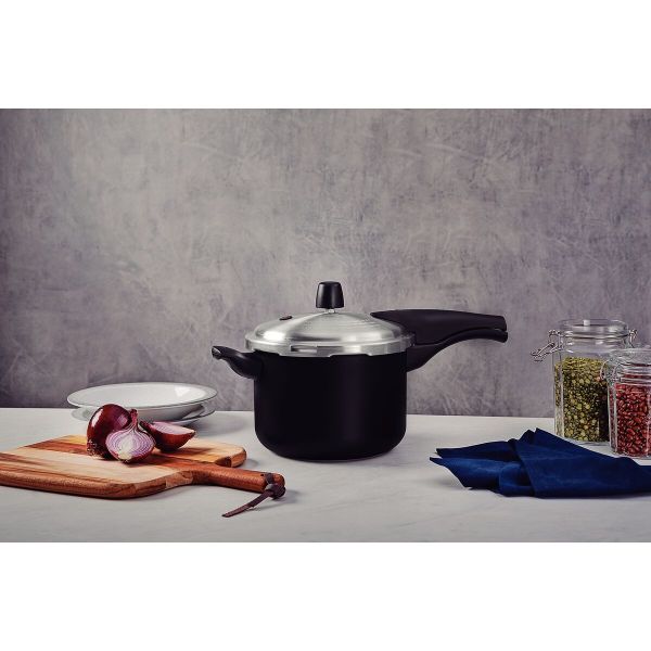 OLLA A PRESION TRAMONTINA VANCOUVER EFFECT 4,5L NEGRO 20591/420