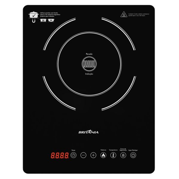 PLACA DE INDUCCIÓN BRITANIA BCT14P BIVOLT 220V 7891356115103