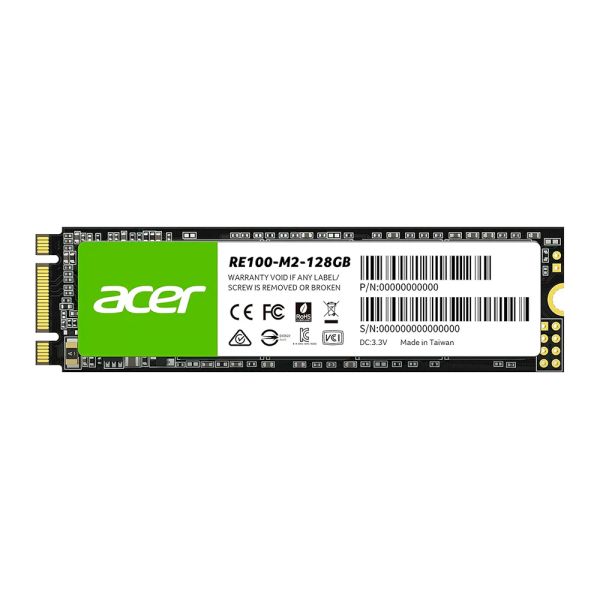 DISCO DURO ACER HDD SSD 128GB RE100-M2-128GB M.2 RT300001