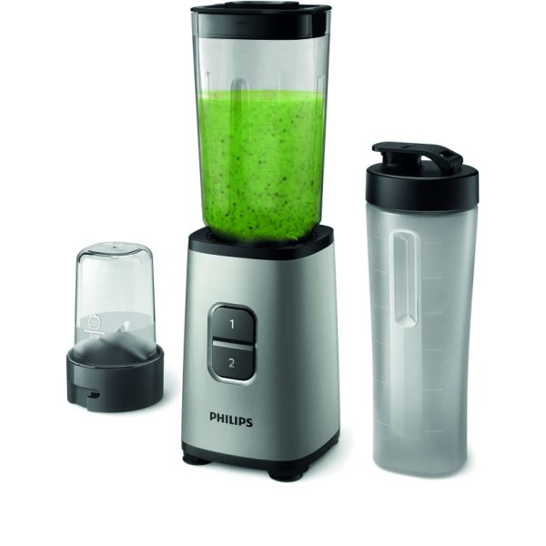 LICUADORA PARA BATIDOS PHILIPS HR2604/80 JAR ACRIL REFOR 0.6ML 2VEL 350W VASO PO