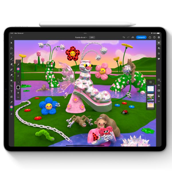 TUPI S.A. - IPAD PRO APPLE MNXE3LL/A2759 M2 128GB SILVER