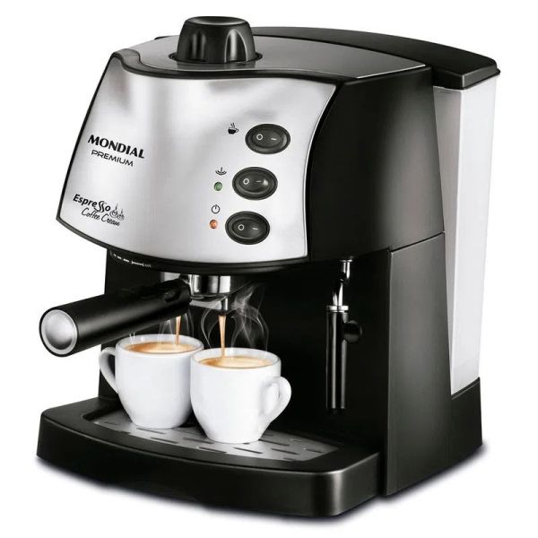 CAFETERA MONDIAL EXPRESSO COFFE CREAM 800 W 220V
