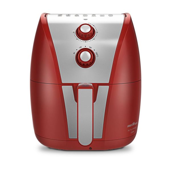 FREIDORA AIR FRYER BRITANIA 5LTS. ROJO 220V BFR40VI 50/60HZ