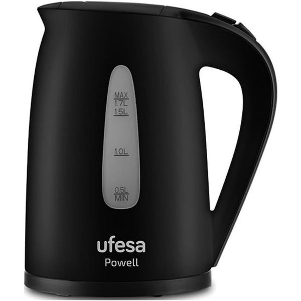 HERVIDORA UFESA 1,7LTS. BLACK POWELL 2200W