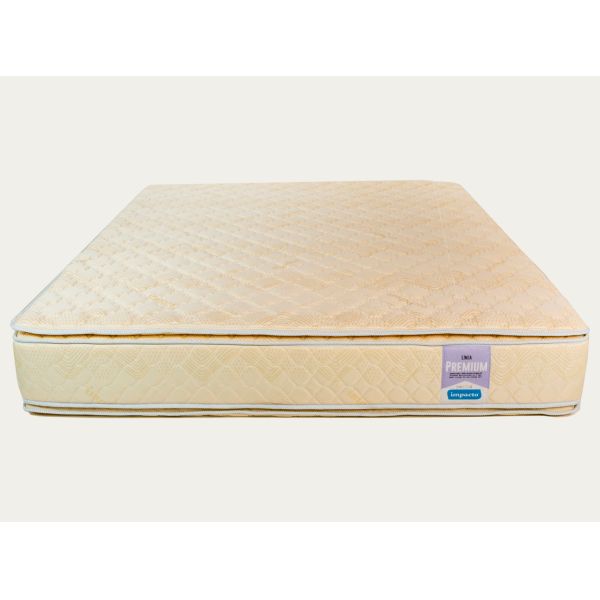 COLCHON 160 X 200 PREMIUM HASTA 150KG BLANCO IMPACTO