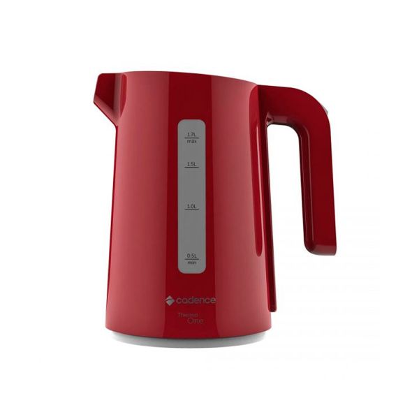 HERVIDORA CADENCE 1,7 LTS CEL381-220 TAPA C/ABERTURA AUTOMATICA ROJA