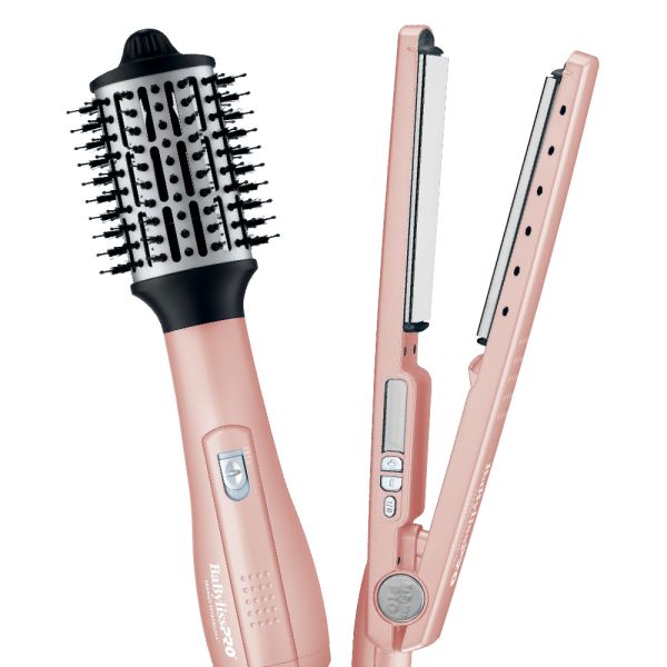 PACK BABYLISS PLANCHITA RIZADORA 4091+CEPILLO 2.5