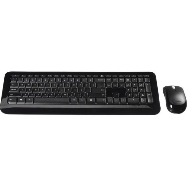 KIT TECLADO/MOUSE MICROSOFT PN9-00004 WIRELESS 850 ESP/NEGRO