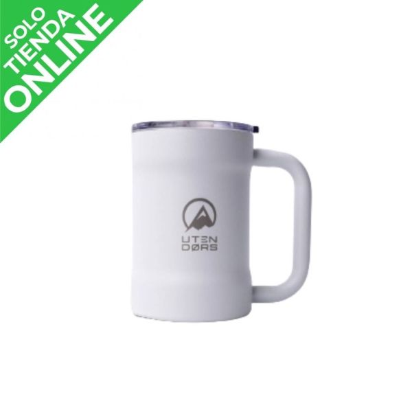 VASO CHOPERA FRIO/CALIENTE BLANCO UTENDORS 470ML