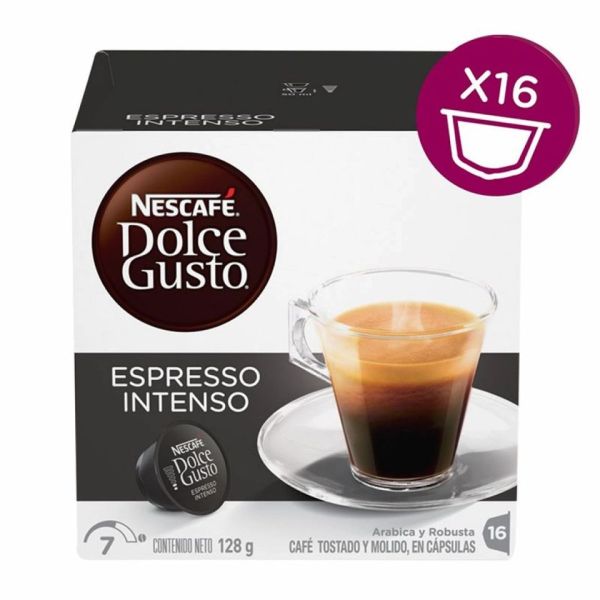 CAPSULA NESTLE DOLCE GUSTO EXPRESSO INTENSO 16 CAP 3X128G XQ 7613031526406