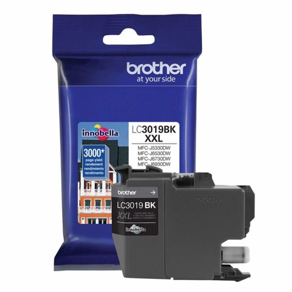 CARTUCHO DE TINTA PARA IMPRESORA BROTHER MFCJ6730DW LC3019BK NEGRO