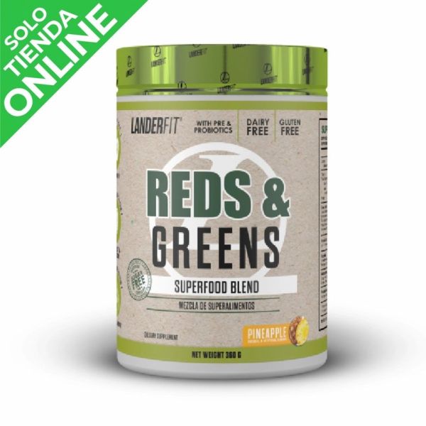 SUPLEMENTO REDS & GREENS LANDERFIT PINEAPPLE