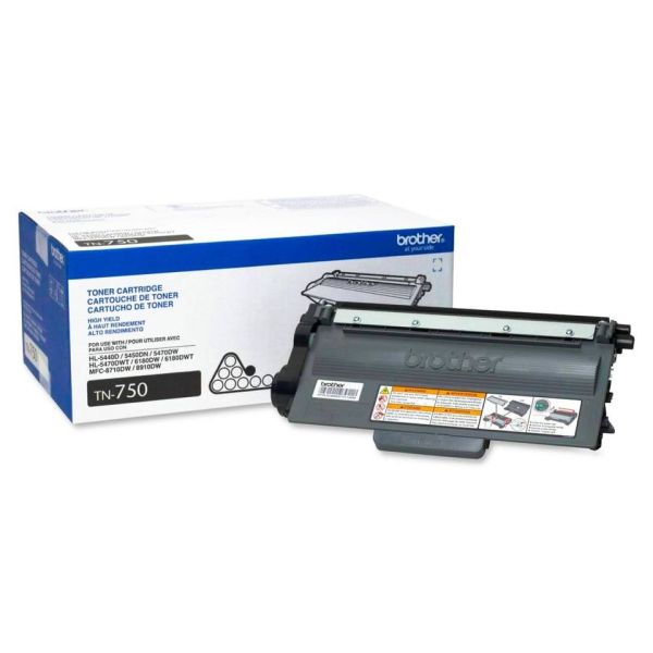 TONER BROTHER TN750 ORIGINAL P/IMPRESORA 5450DN/5470DW6180DW/8710DW/8910DW