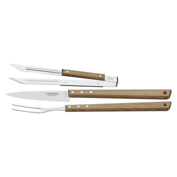 JUEGO P/ ASADO TRAMONTINA CORTO 3PZAS. T26499E 036