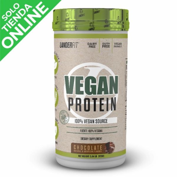 SUPLEMENTO VEGAN PROTEIN LANDERFIT CHOCOLATE