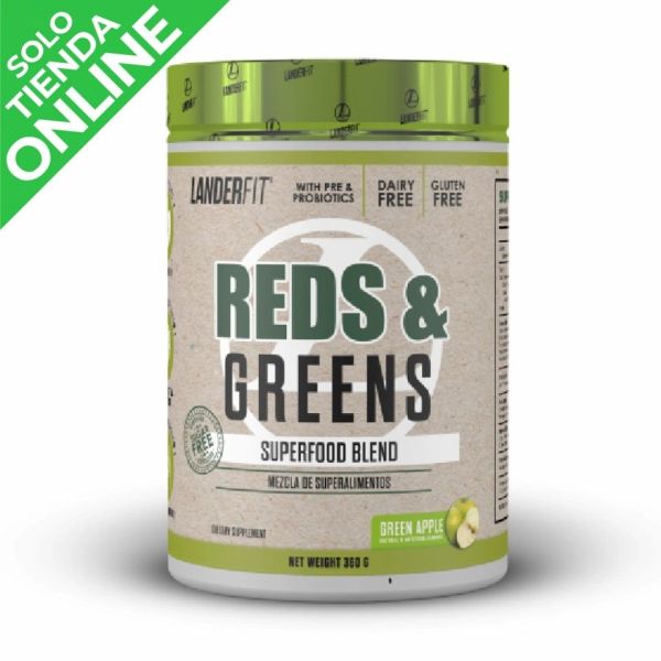 SUPLEMENTO REDS & GREENS LANDERFIT GREEN APPLE