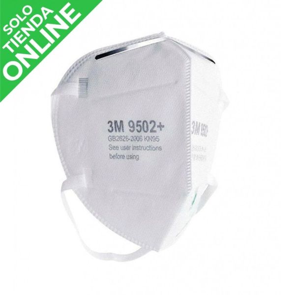 MASCARILLA DOBLABLE POLVO N95 3M 9502 8462035