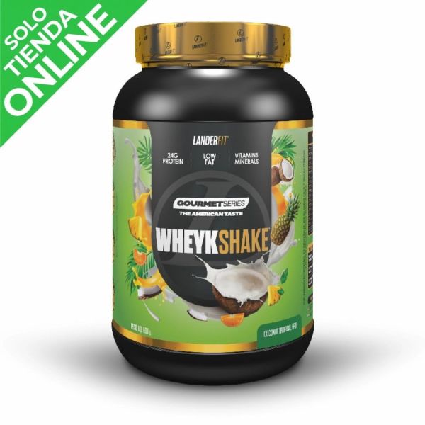 PROTEINA LANDERFIT WHEYKSHAKE COCONUT 450 GRAMOS LF085