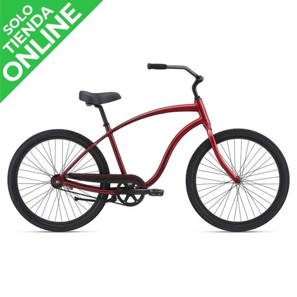 BICICLETA GIANT SIMPLE SINGLE 700C METALLIC/RED