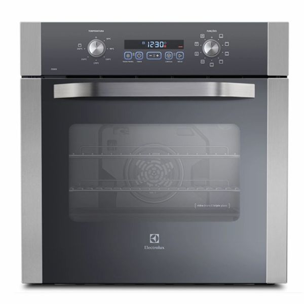 HORNO EMPOTRABLE ELECTROLUX 70 LTS. INOX ESPEJADO CON CONVECTOR EOEG24H7MPNS