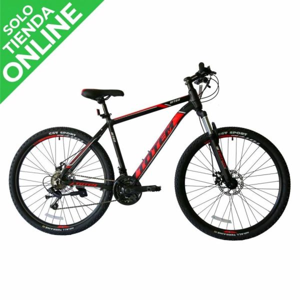 BICICLETA TOTEM 29 W760 NEGRO/ROJO (S)