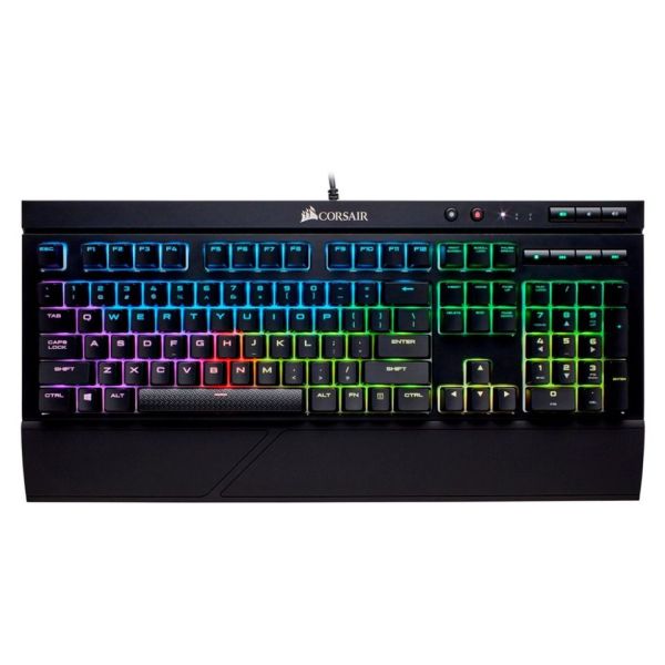 TECLADO CORSAIR K68 RGB MEC CHERRY MX ROJO CH-9102010-NA