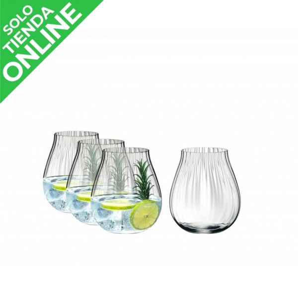 VASO RIEDEL GIN TONIC SET OPTIC - 4 UNIDADES