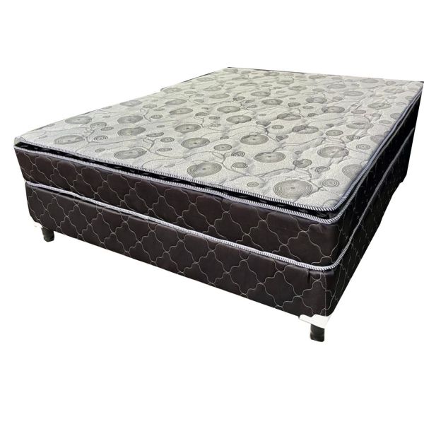 COLCHON MARFIL 120X190 + BASE CAMA BOX DIVIDIDA