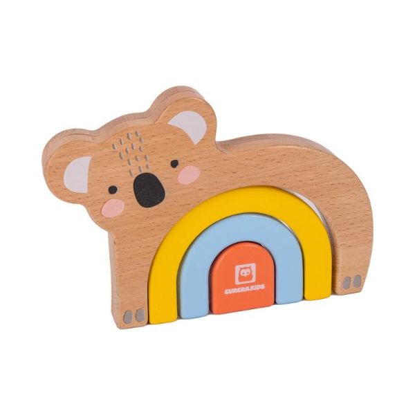 MINI APILABLE ARCOIRIS KOALA WILD EUREKAKIDS