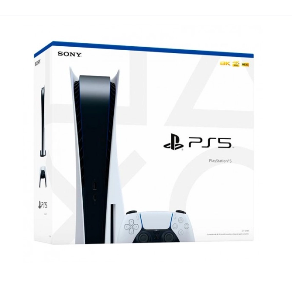 TUPI S.A. - JUEGO ELECTRONICO SONY PLAYSTATION PS5 825GB CON DISCO  CFI-1215A WHITE S/J