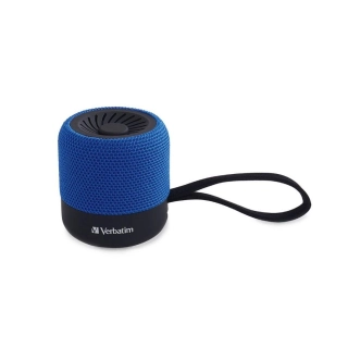 Mini altavoz inalámbrico Bluetooth Azul/Negro Verbatim