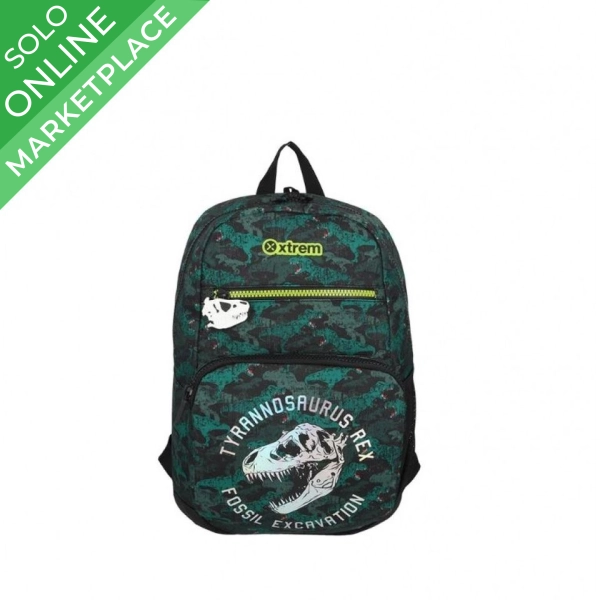 TUPI S.A. MOCHILA ESCOLAR XTREM BY SAMSONITE BOLT DINO VERDE