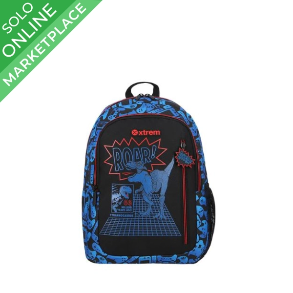 TUPI S.A. MOCHILA ESCOLAR XTREM BY SAMSONITE LOGAN DINO AZUL
