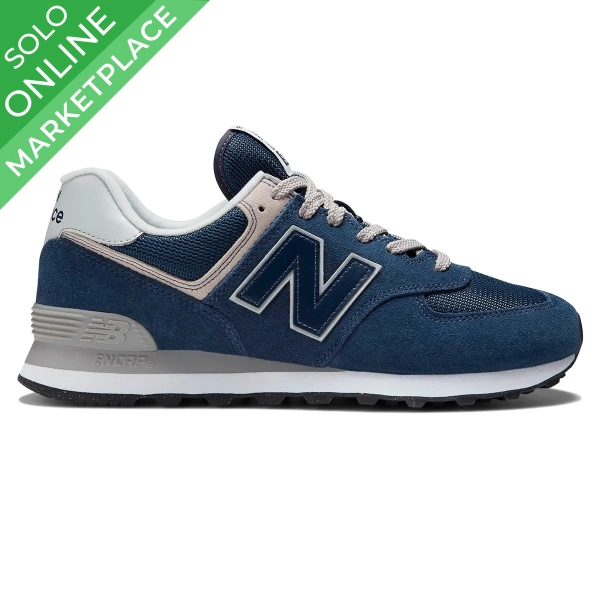 New balance 574 hombre azul best sale