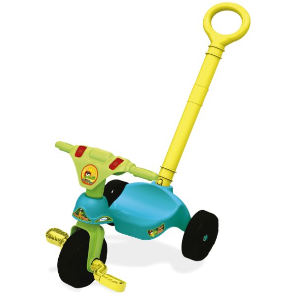 TRICICLO CROCO RACER CON EMPUJADOR XALINGO