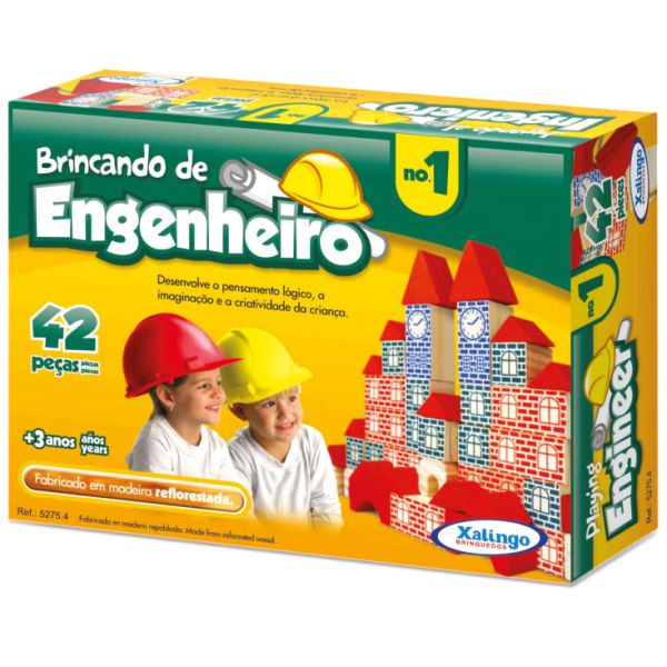 JUEGI DE INGENIERO 1 - 42 PIEZAS XALINGO