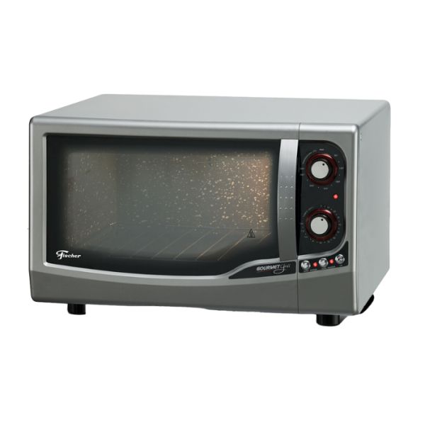 HORNO ELECTRICO FISCHER 44LT GOURMET GRILL PLATA