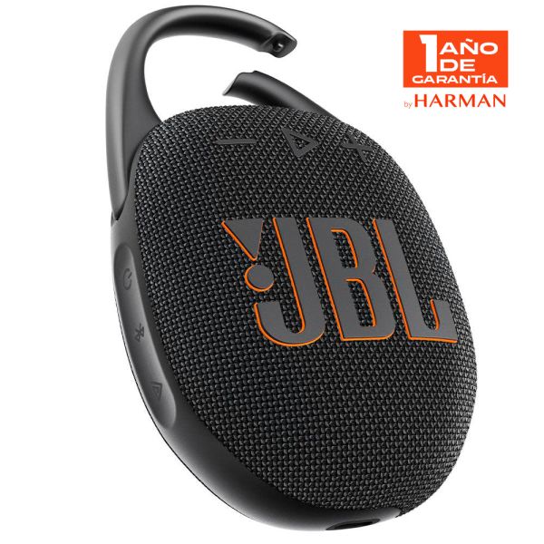 SPEAKER JBL CLIP 5 BLACK - 1 AÑO DE GARANTIA