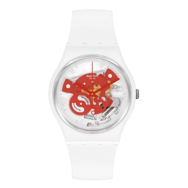 RELOJ SWATCH TIME TO RED SMALL SO31W104