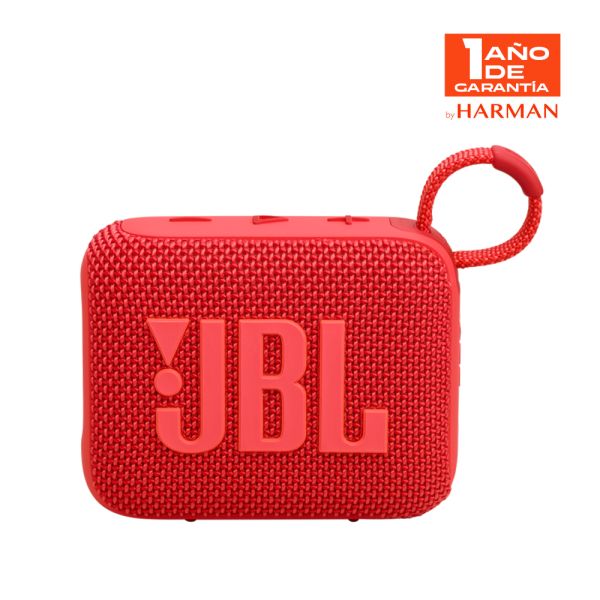SPEAKER JBL GO 4 ROJO - GARANTIA DE 1 AÑO