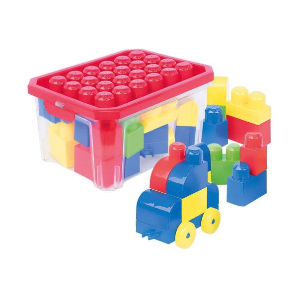 JUGUETE COTI BLOCK DIDÁCTICO WORLD BLOCK 20 PZS