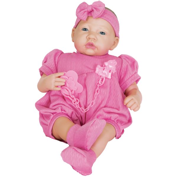MUÑECA COLECCION NINOS REBORN PESADINHO - NIÑA COTIPLAS 2180