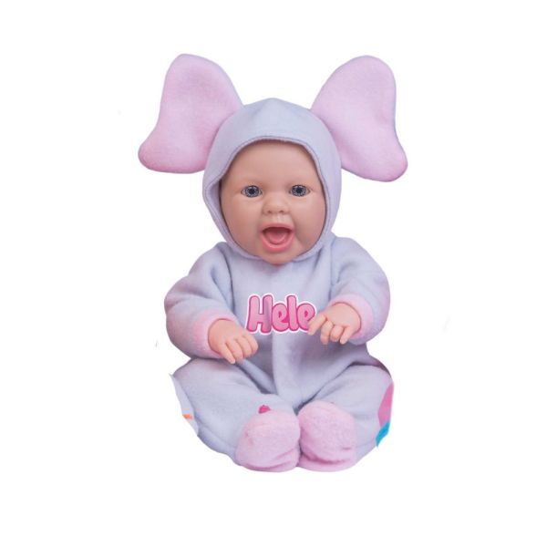 MUÑECA COLEECCION GOSTOSOS DE ABRAZAR ZOO ELEFANTE COTIPLAS 2375