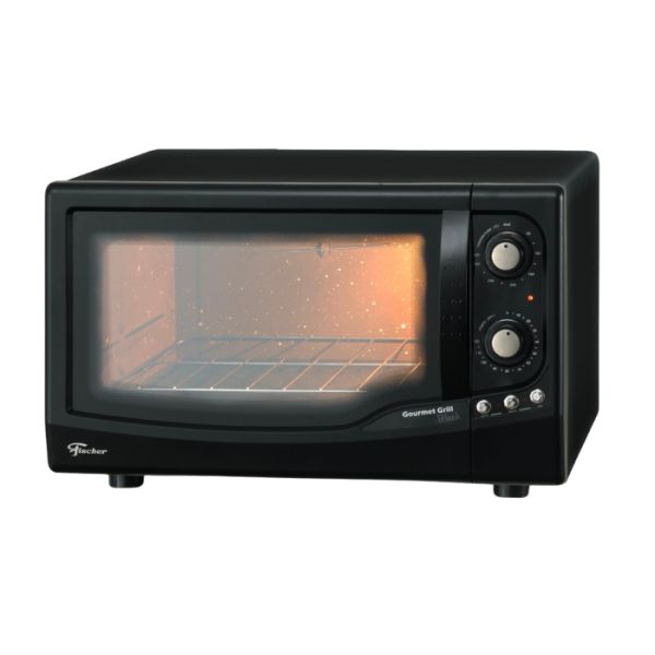 HORNO ELECTRICO FISCHER 44LT GOURMET GRILL NEGRO