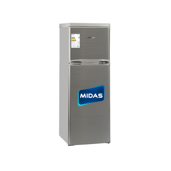 HELADERA MIDAS 350LTS 2P F/H MD-RHX350 INOX