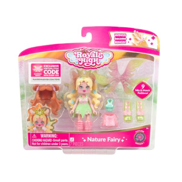 JAZWARES ROYAL HIGH MUÃ‘ECA NATURE FAIRY 191726726005