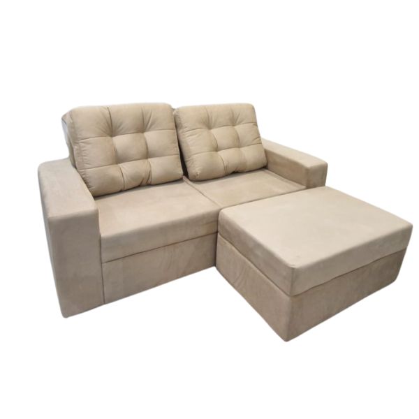 SOFA MAX 2L+ PUFF MOVELMAX BEIGE
